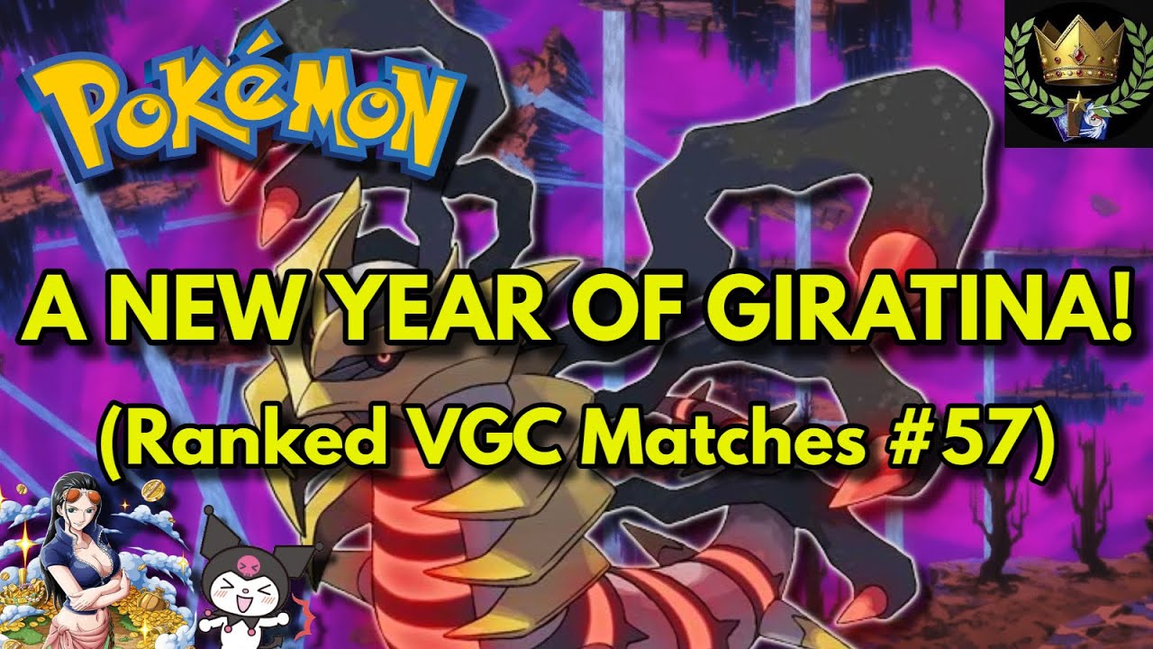 Новый год и для Гиратины! ВПЕРЕД! (Рейтинговые матчи #pokemonvgc #57) #pokemon #playpokemon