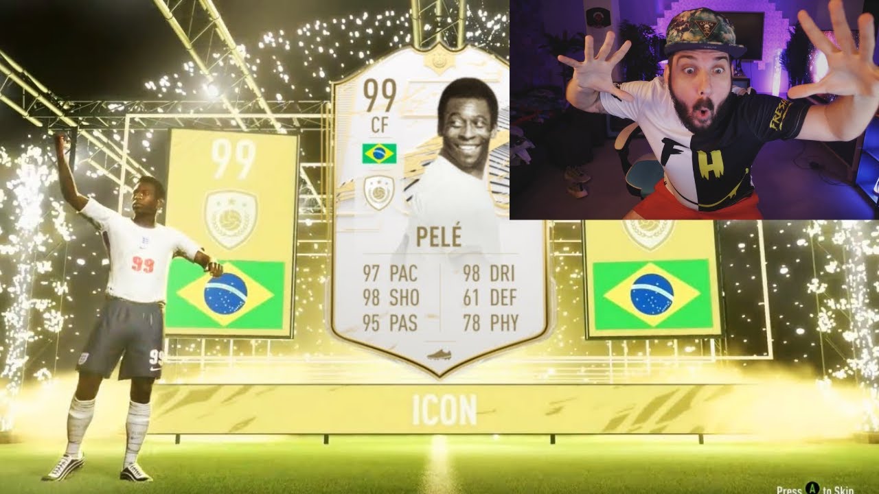 OMG PELE & RONALDO & ZIDANE & MARADONA & CRUYFF & ... + 92X10 !  FIFA 21