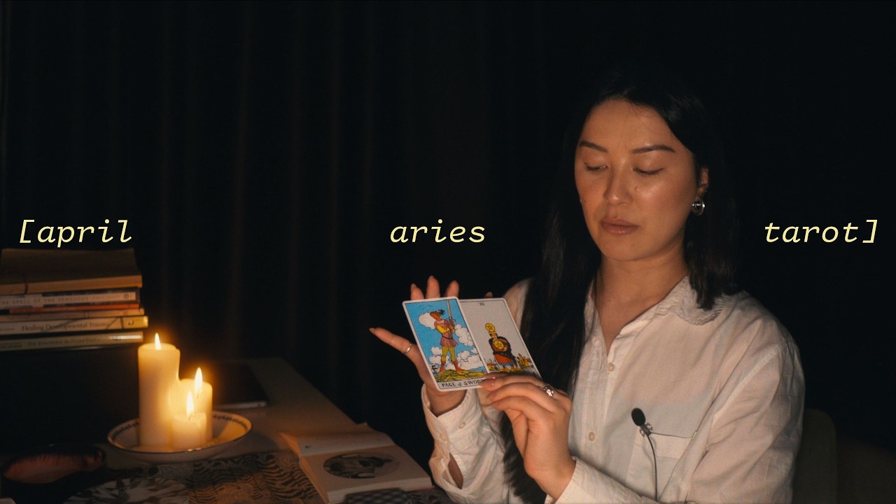 asmr tarot ❤️&zwj;🔥 pick a card for april & aries season (TIMELESS energy readings)