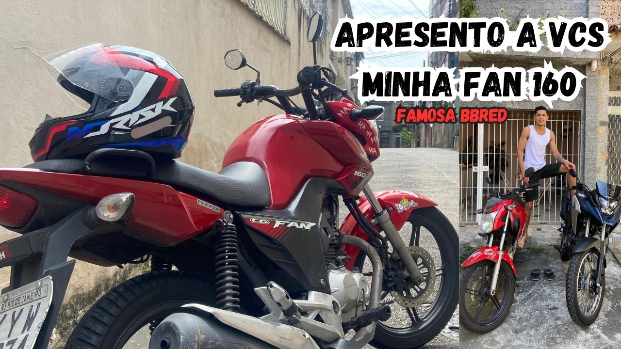 A Moto Que Nunca Me Deixou na Mão – Fan 160 🏍️🔥
