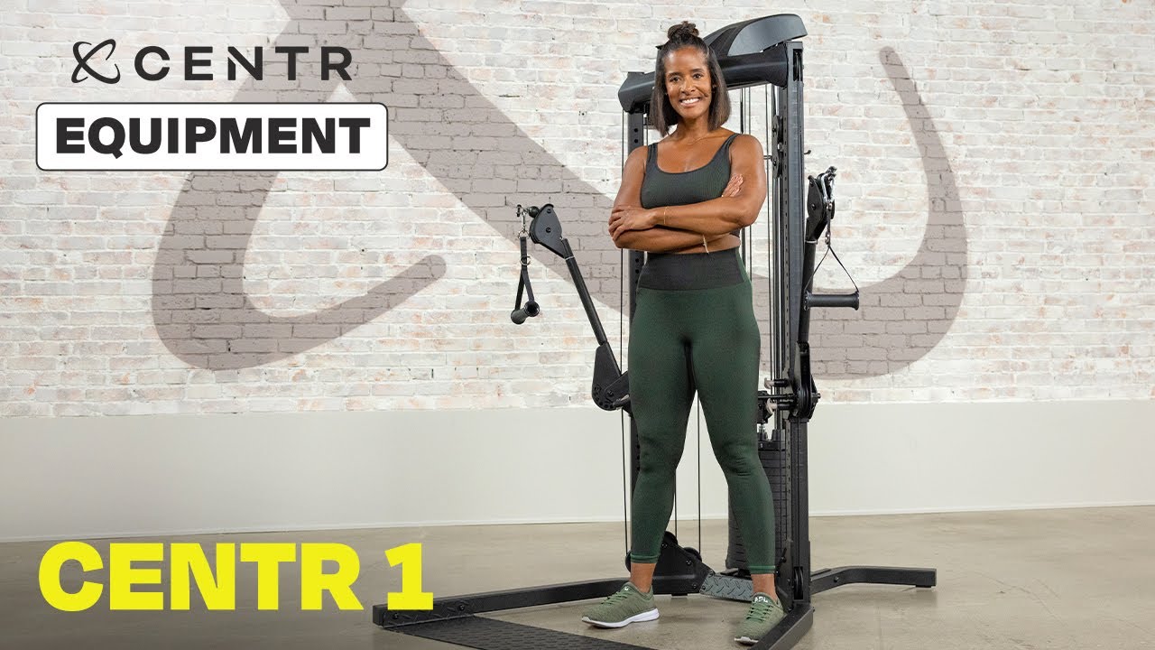 Fitness equipment demo: Centr 1 Home Gym functional trainer