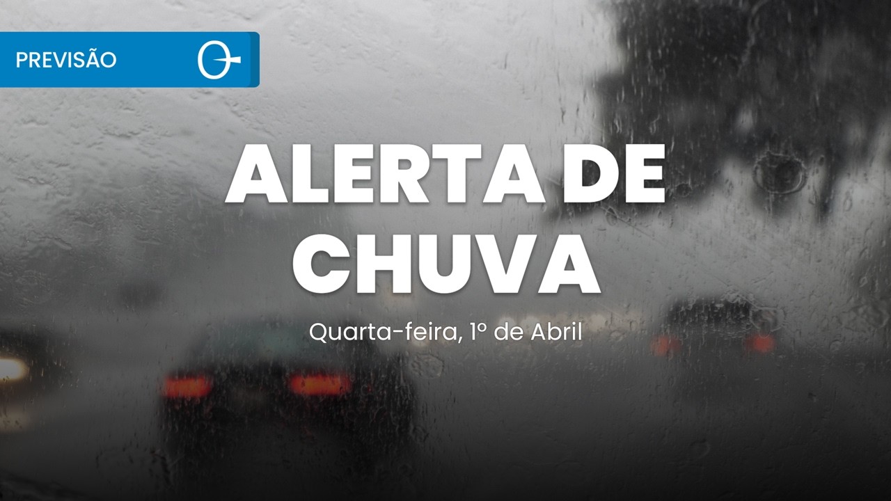 Previs&atilde;o do Tempo: Chuva Aumenta em SP e Temporais se Espalham pelo Brasil 01/04/2026