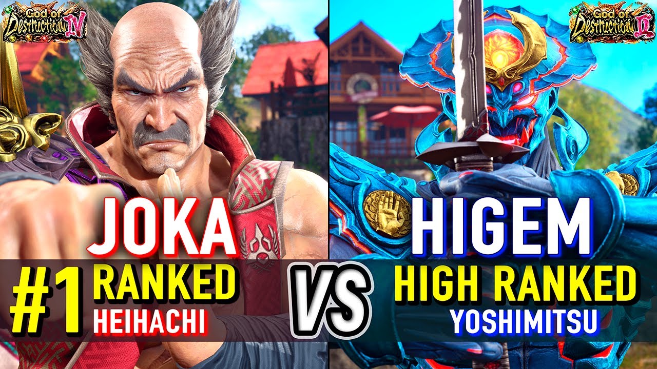 T8 🔥 JOKA (#1 Ranked Heihachi) vs HIGEM (Yoshimitsu) 🔥 Tekken 8 High Level Gameplay