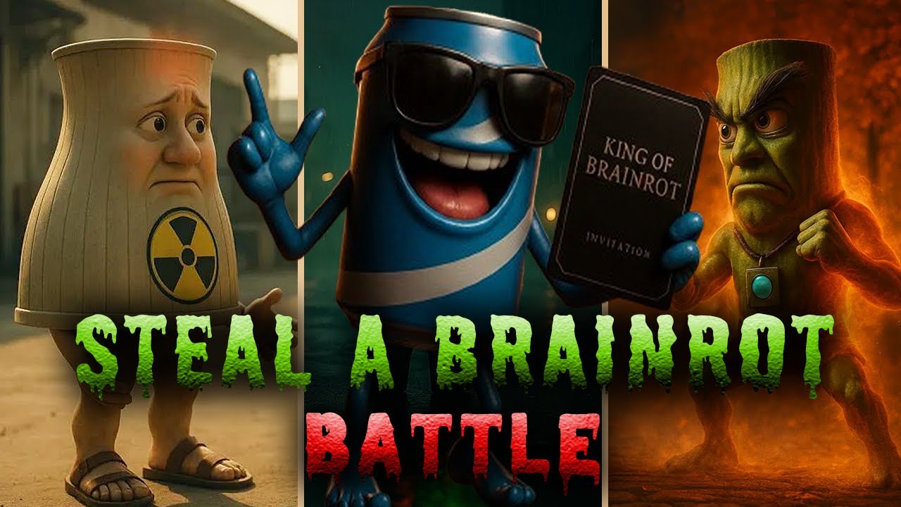 Steal A Brainrot Battle : New Enemies | Episode 1 | Official Music Video