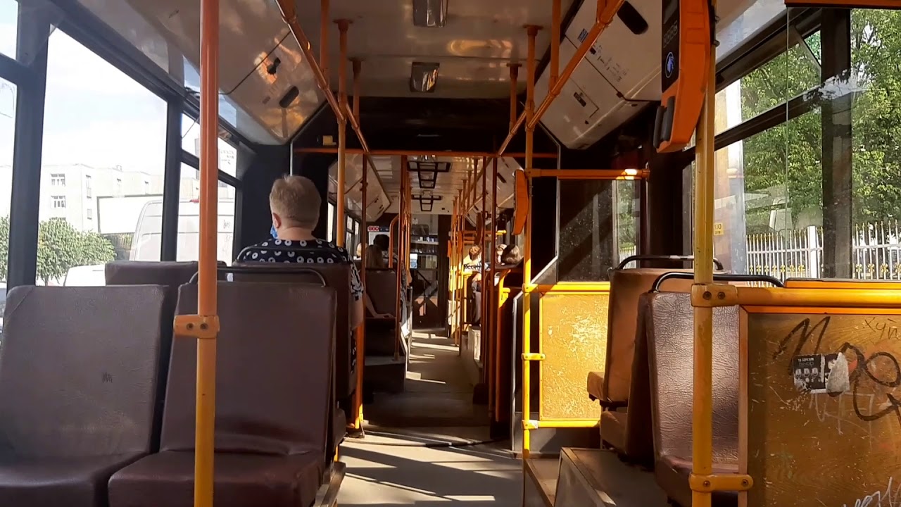 Автобус Маз-105 #4701. №104 Маршрут. Київ// Bus Maz-105 #4701. Line №104 Kiev.