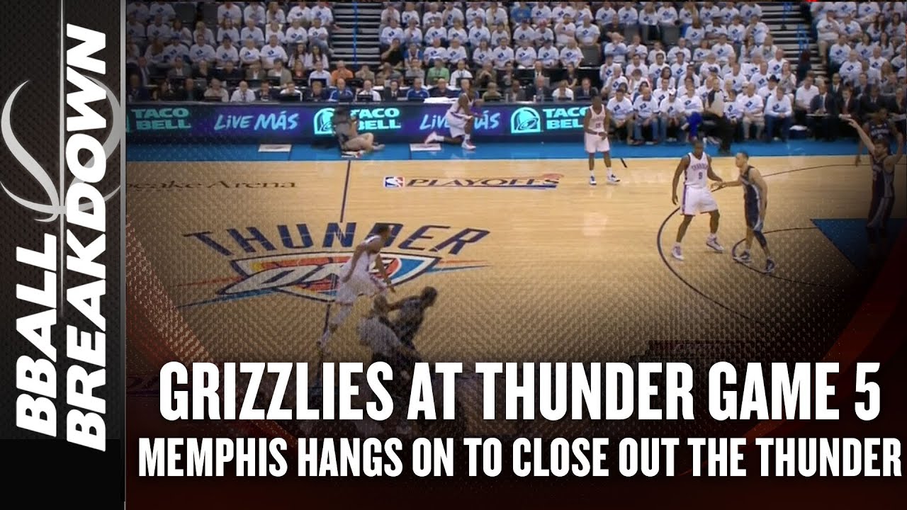 2013 NBA Playoffs: Grizzlies at Thunder Game 5