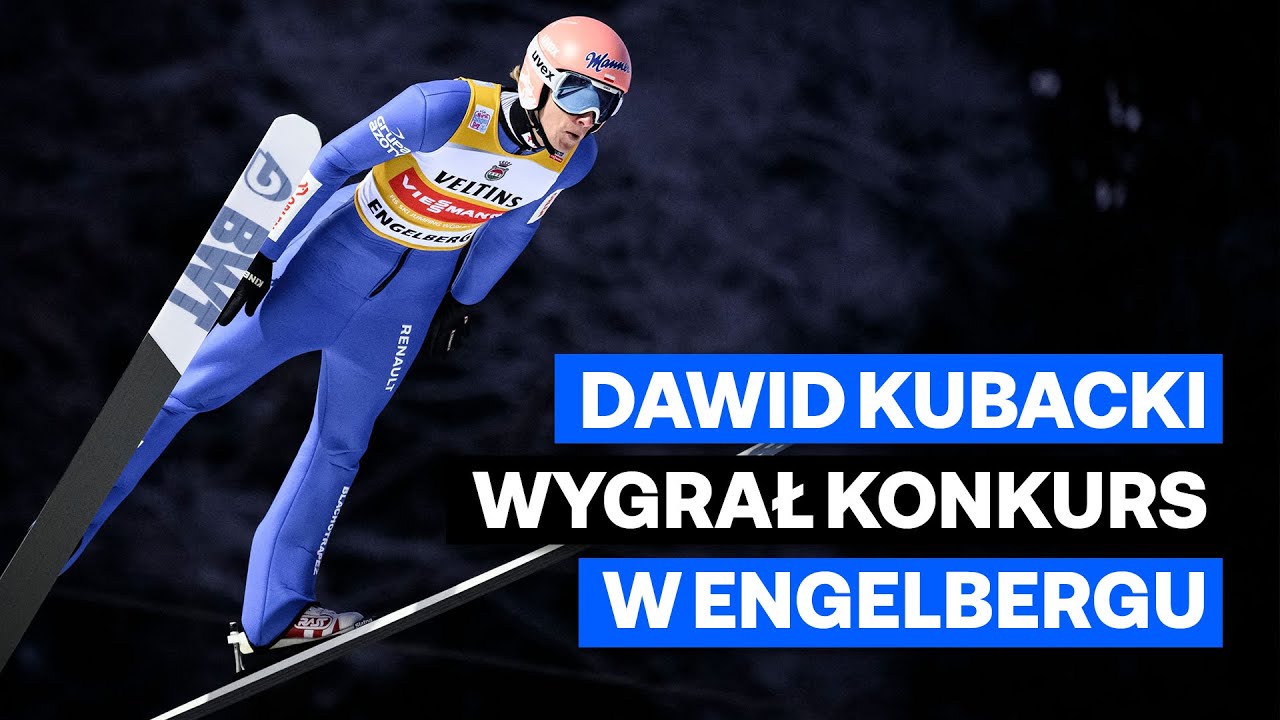 DAWID KUBACKI WYGRAŁ KOLEJNY KONKURS! | Skoki wszystkich Polaków w Engelbergu