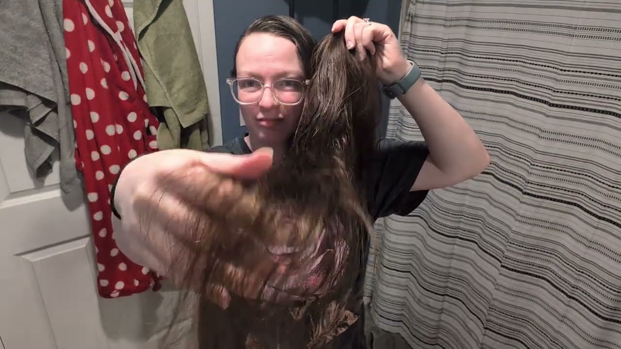 Non-Aesthetic SELF CARE NIGHT as a mom + Ankle Length Hair Mask! 🛁🧼 