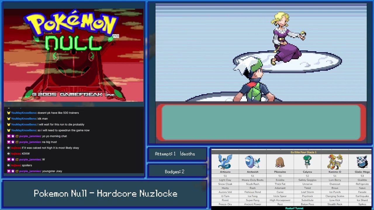 GLACIA 1 | Pokemon Null HC Nuzlocke !null !deaths