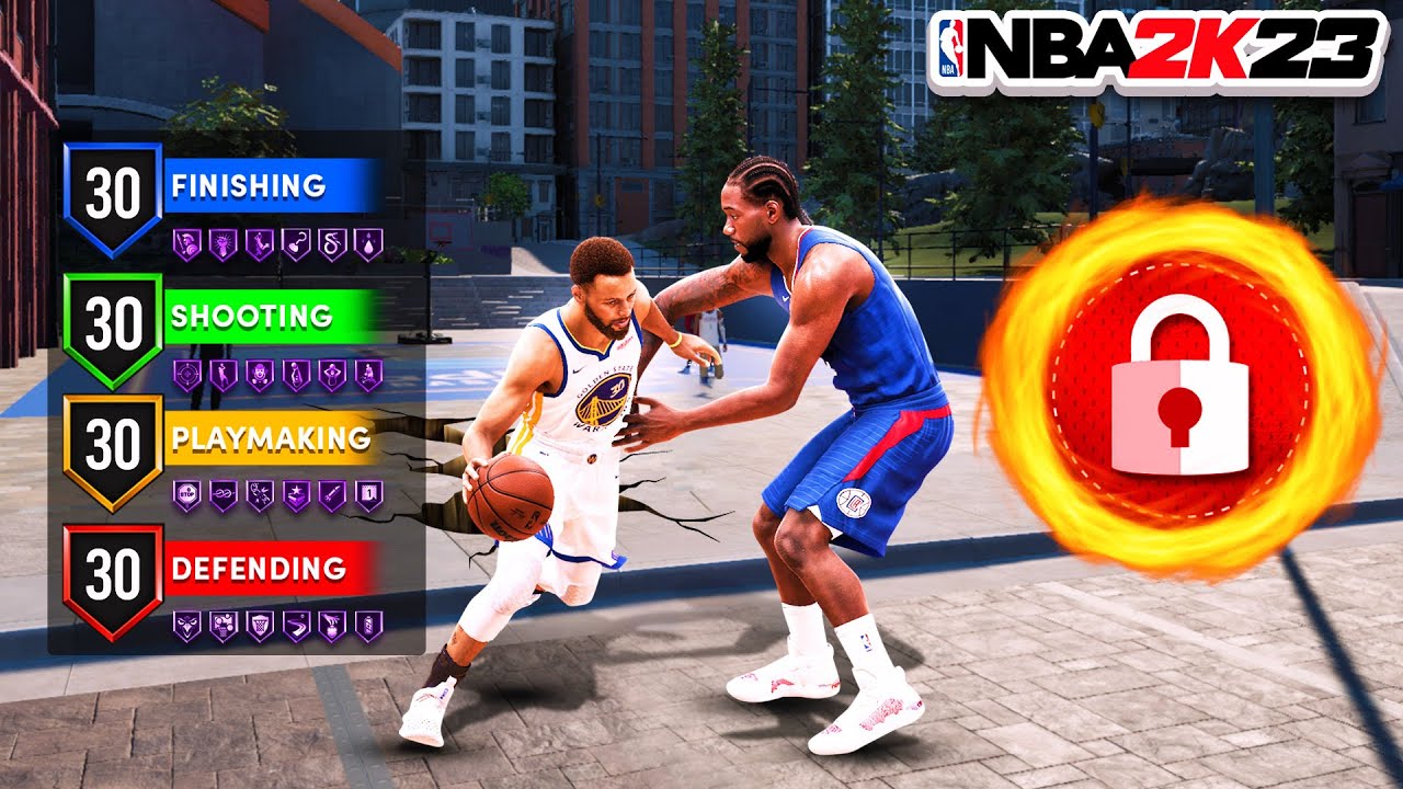 *NEW* HOW TO MAKE THE BEST SHOOTING LOCKDOWN BUILD IN NBA 2K23 AKA KAWHI LEONARD BUILD + BEST BADGES
