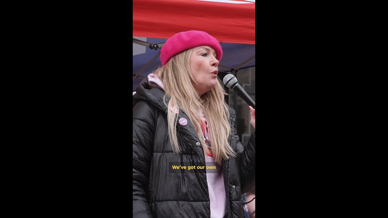 Meet the 'Pink Ladies' of Britain's anti-immigration movement