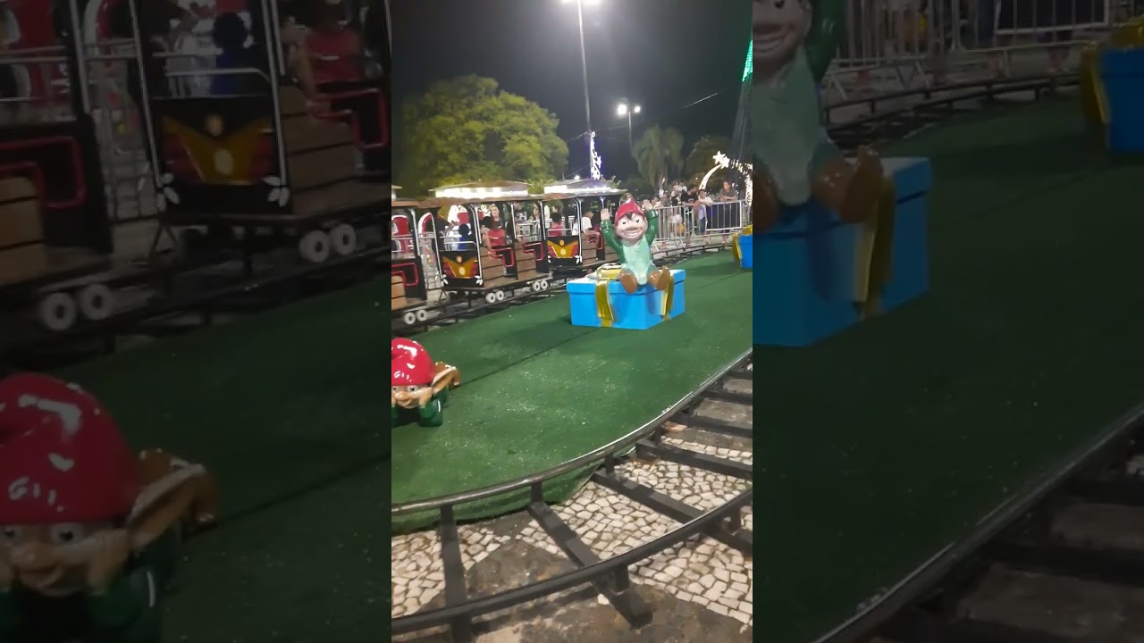 Passeio de Trenzinho em Curitiba. 