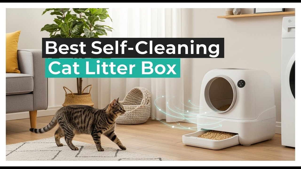 ✅ TOP 5 Best Self-Cleaning Litter Boxes for Odor Control & Easy Maintenance