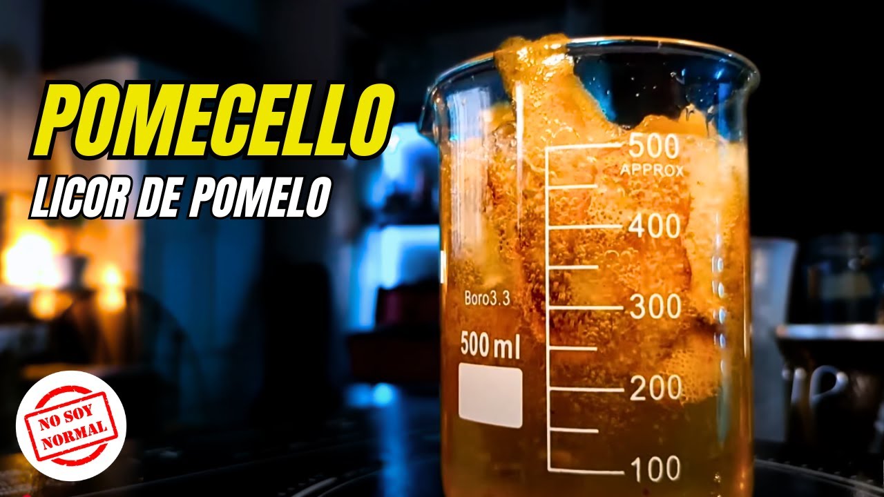 Como hacer el mejor LICOR de pomelo casero! (Pomecello)