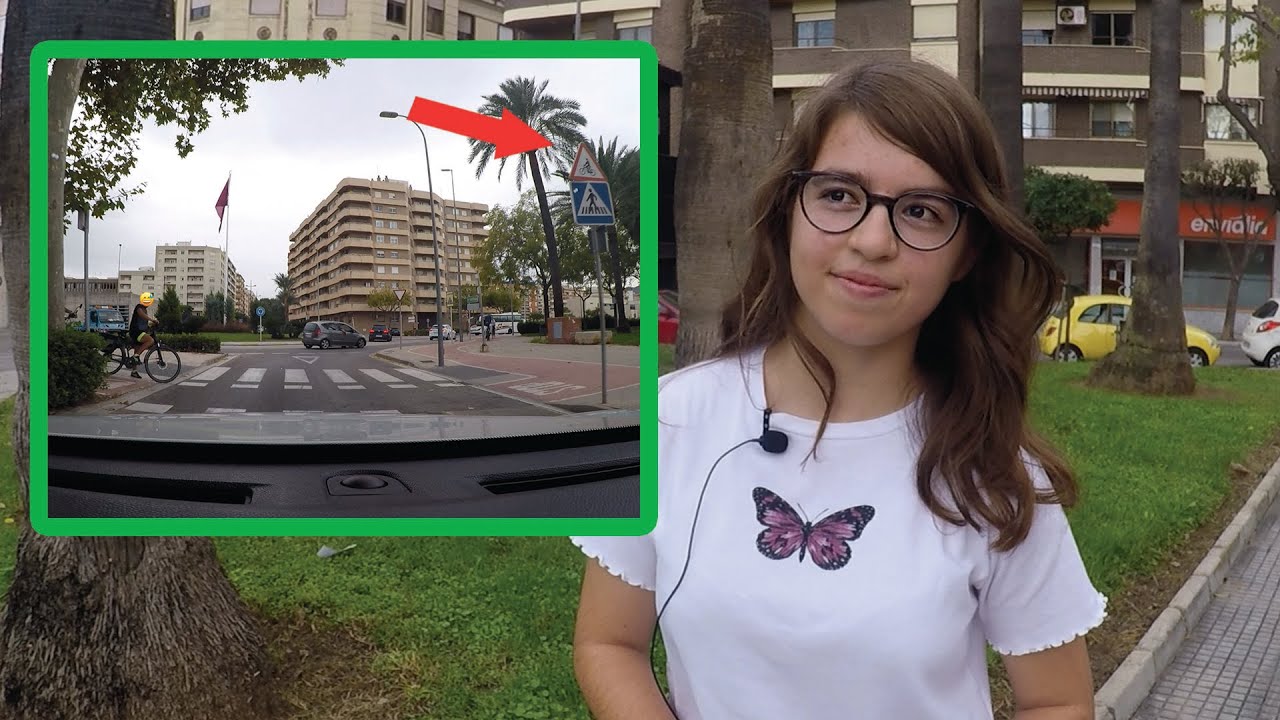 El PROBLEMA con los PASOS de CICLISTAS - Simulacro de EXAMEN de CONDUCIR de la DGT