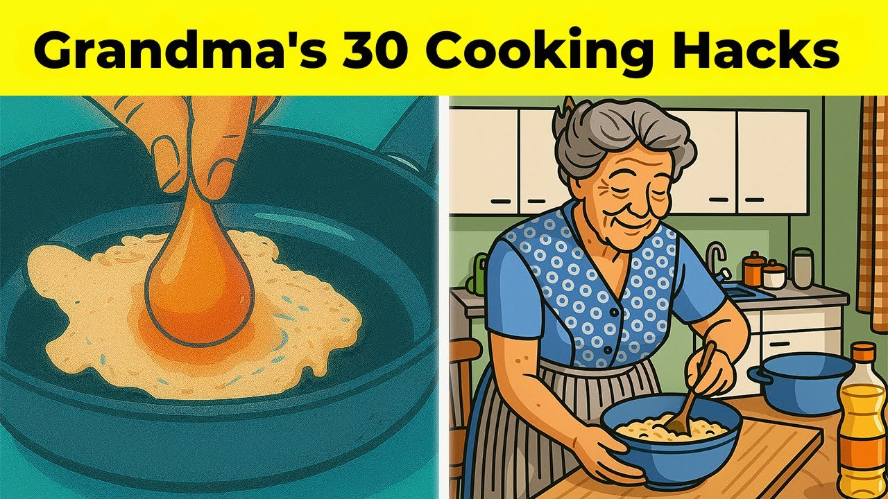 30 бабушкиных кулинарных лайфхаков, которые работают лучше любой кухонной техники!