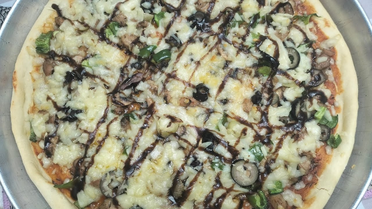 اجمل واحلي بيتزا ممكن تاكليها 😋🌸