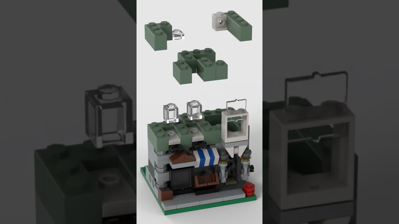 we build - Lego Mini Modular