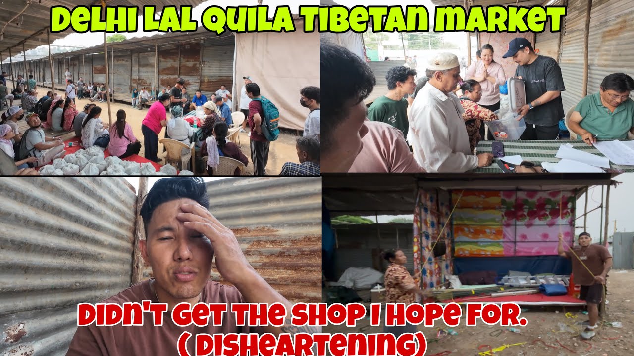 Day of shop allotment by lottery system.21/10/25#tibetanvlogger #family tibetanmarket 