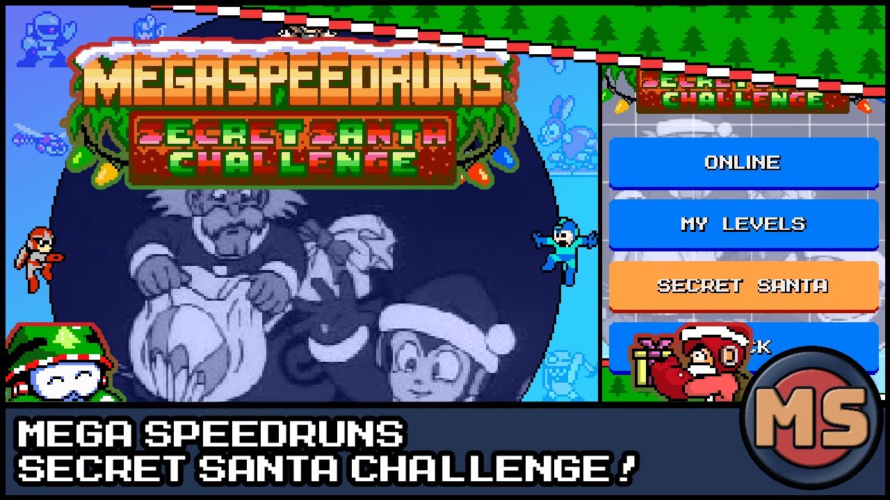 🎄🎅🎁 Mega Speedruns Secret Santa Event 🎁🎅🎄 | Mega Man Maker