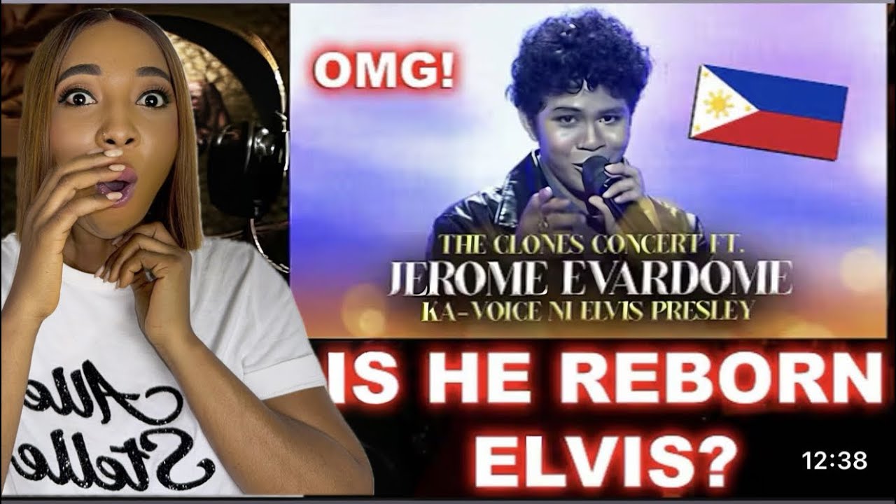 First Time Hearing Jerome Evardone from Philippines Singing Elvis Presley At Bulaga TVJ Show