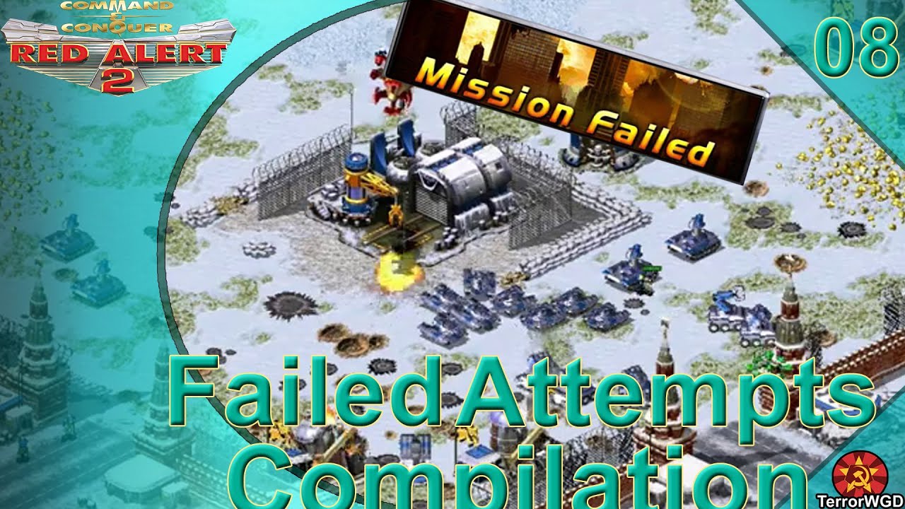 Red Alert 2 & Mods│Failed Attempts│Compilation #8