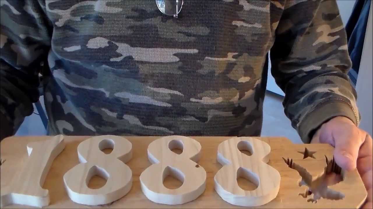 Make a House Number Sign