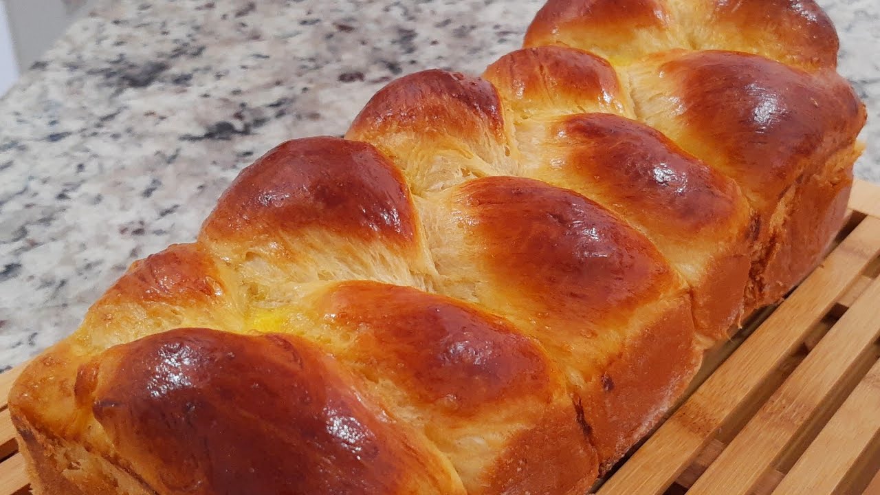 PÃO DE TRANÇA CASEIRO - INCRÍVEL - FOFINHO - FÁCIL
