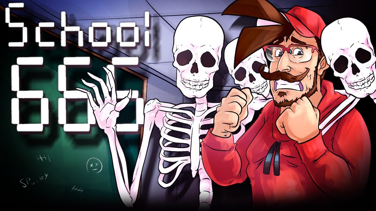 WHAT KINDA SCHOOL IS THIS?! | 4 Player Horror Escape Game (School 666)