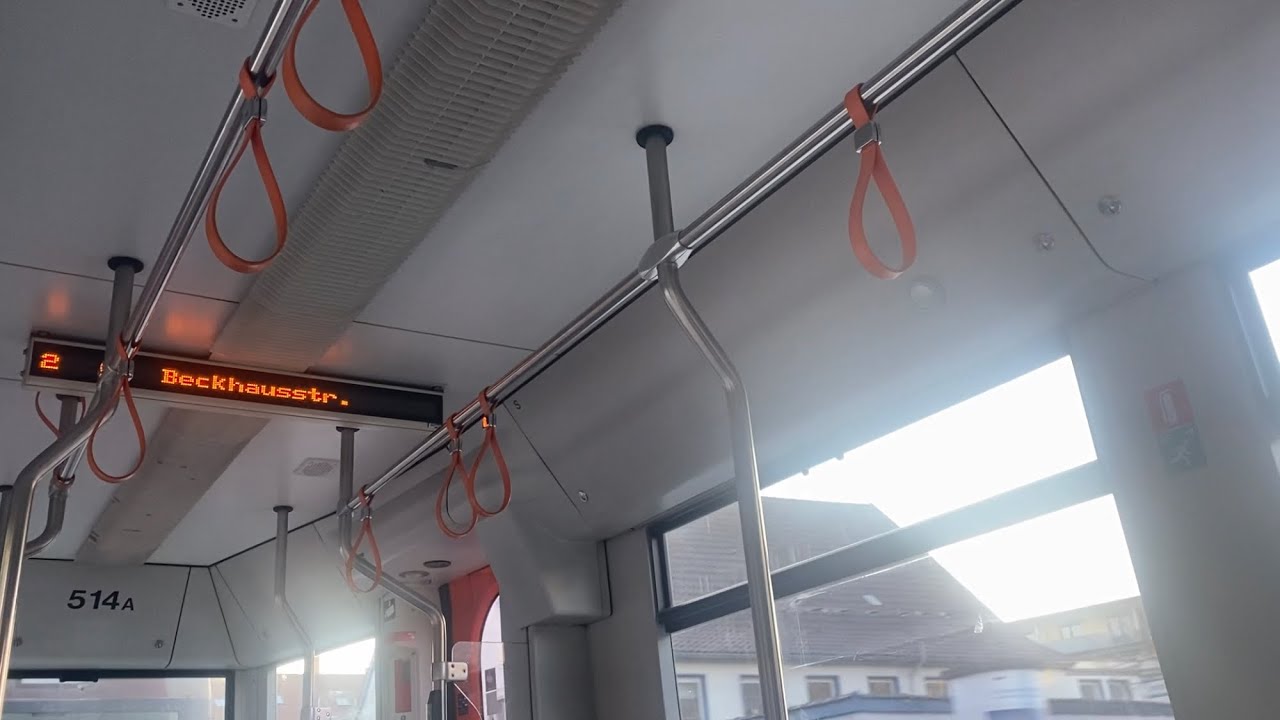 Mitfahrt Mit MB4 514 Als Linie 2 Bis Beckhausstraße