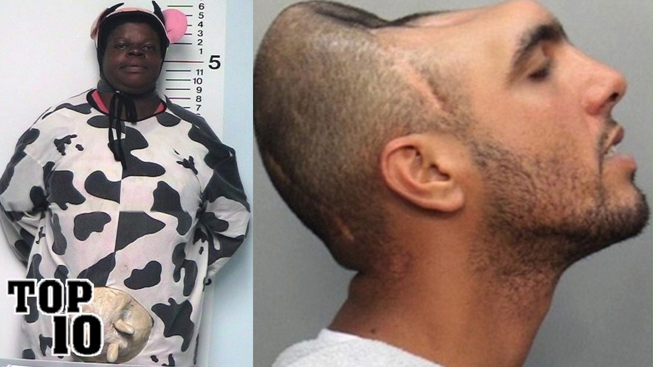 Top 10 Craziest Mug Shots
