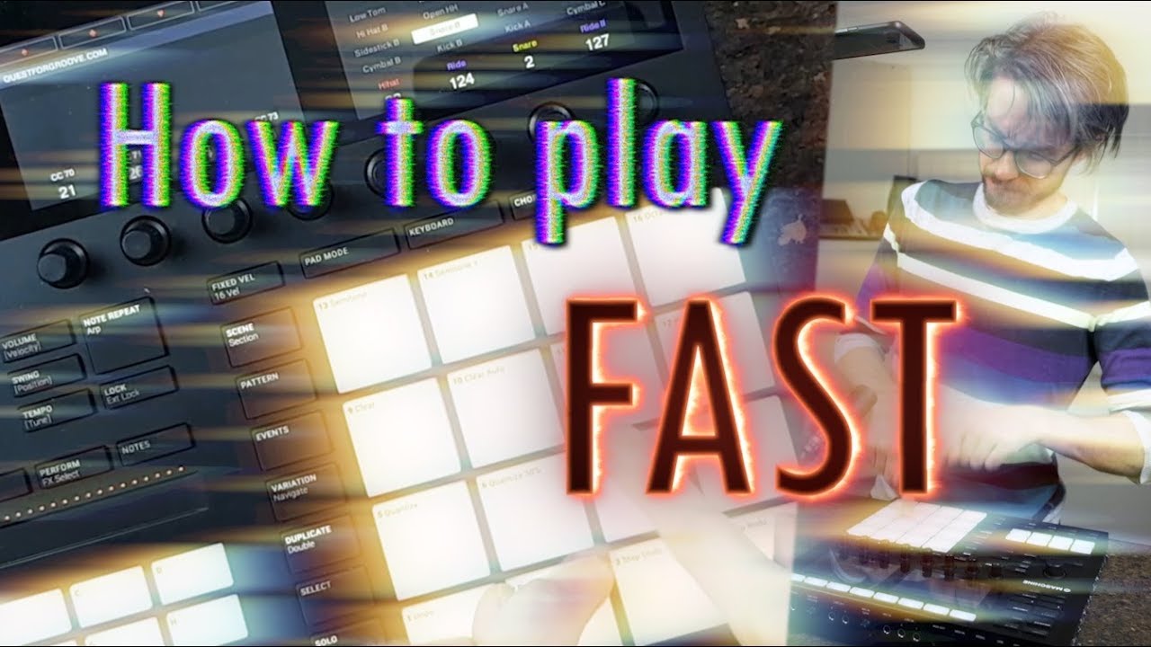 ⚡ Speed up your finger drumming, the right way...