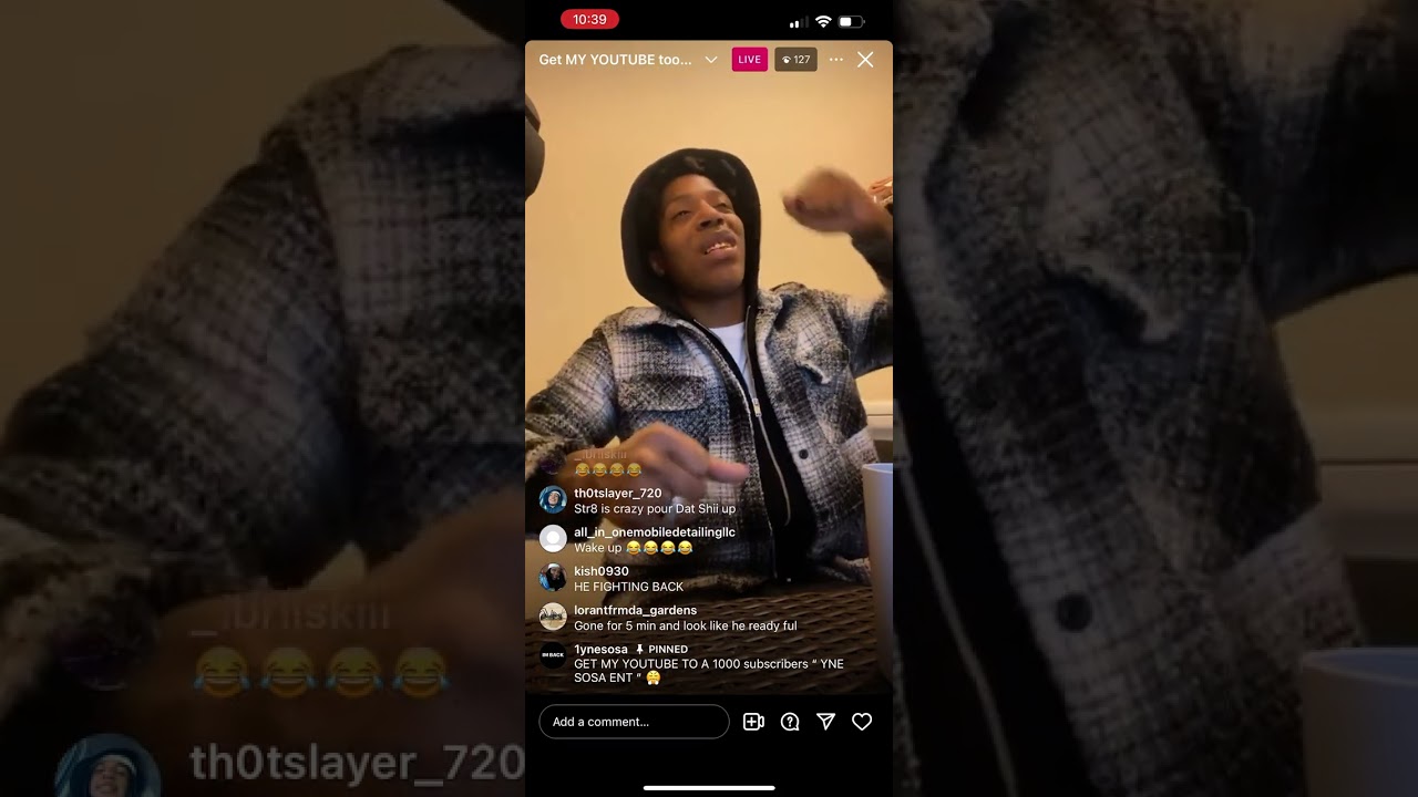 YNESosa high out mind ranting about drugs