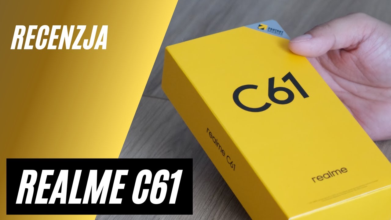 Recenzja realme C61 - złoty a skromny