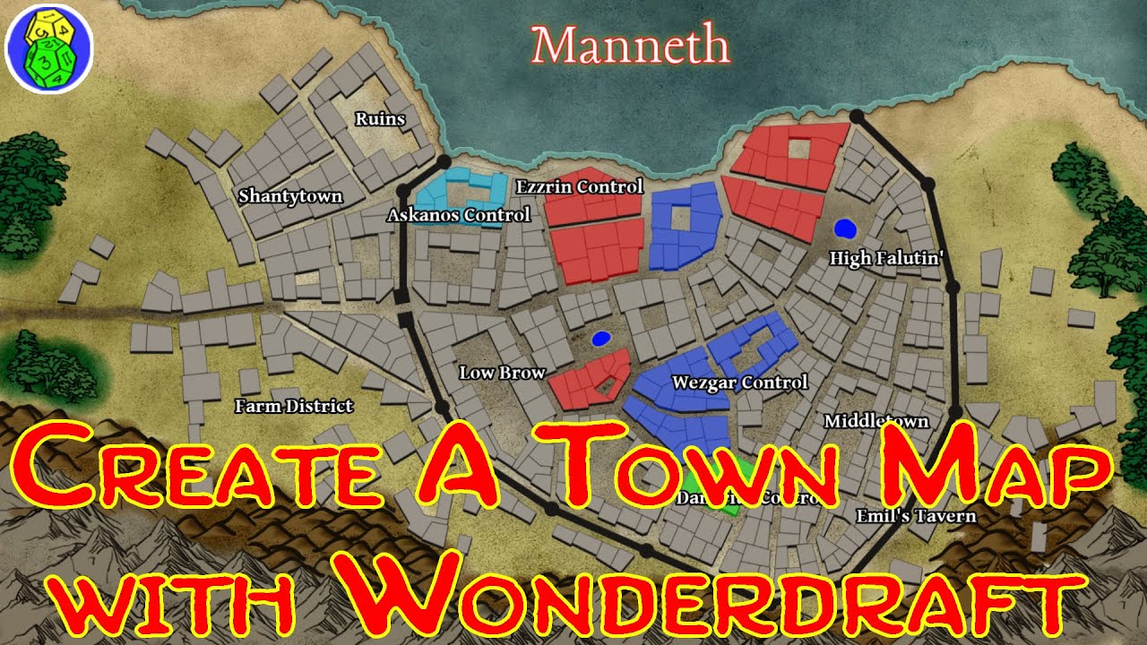 Create A Town Map With Wonderdraft