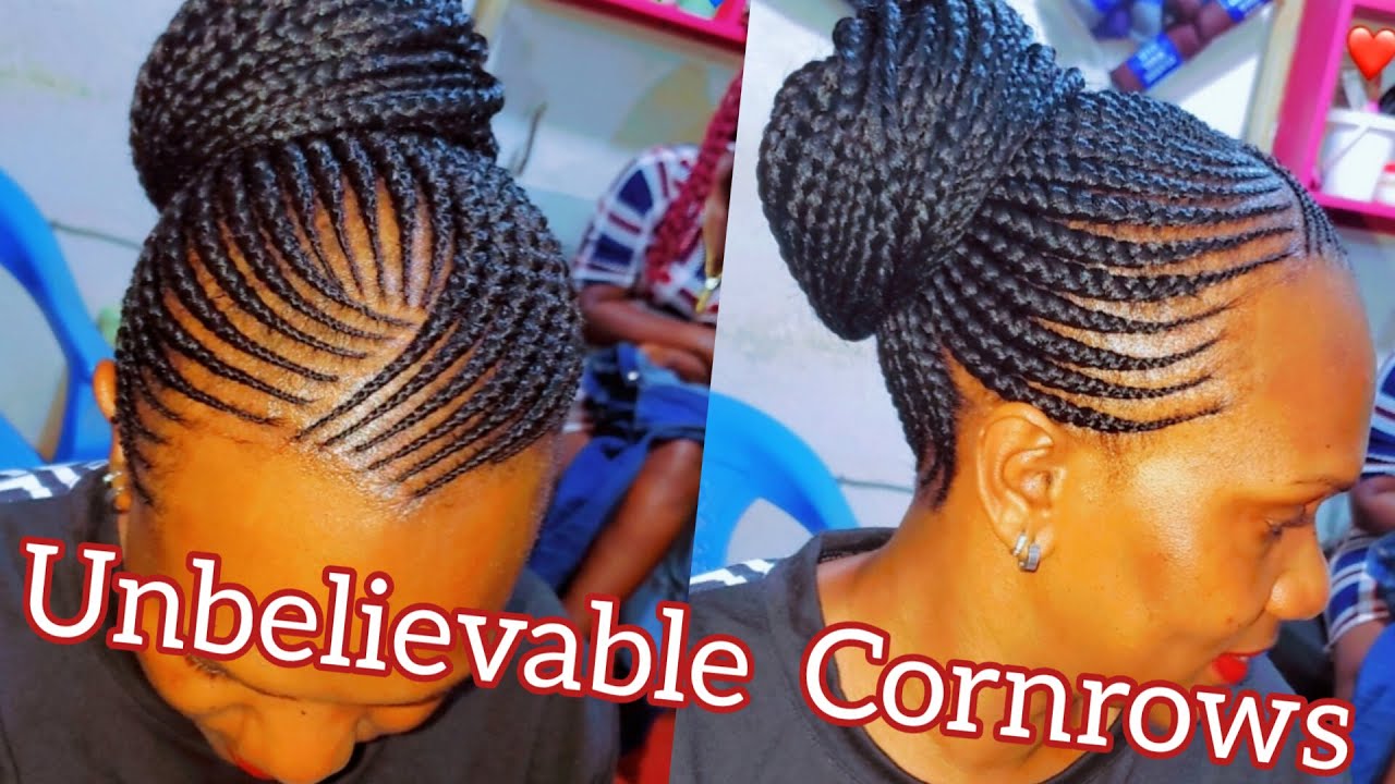 UNBELIEVABLE CORNROWS FOR BEGINNERS / FRIENDLY