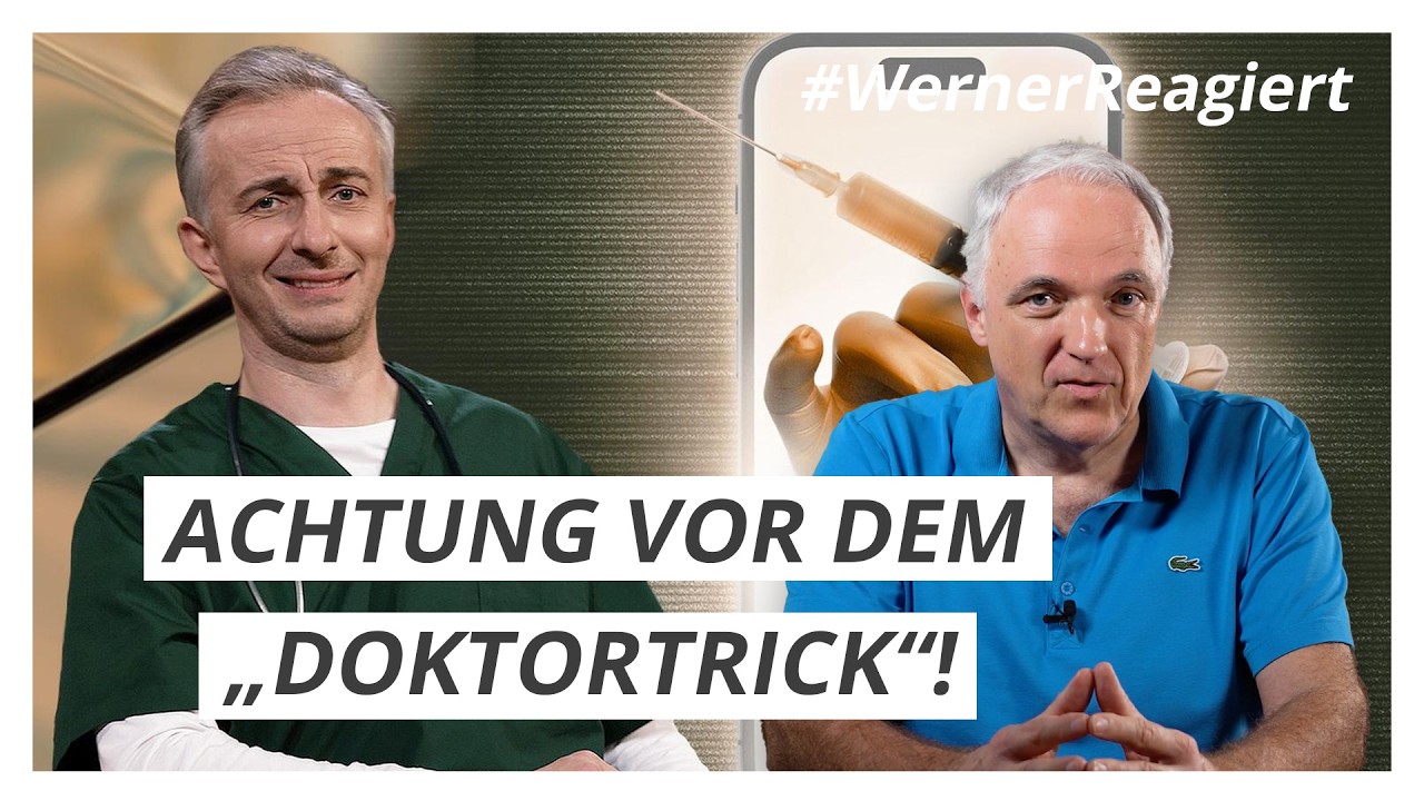 Medfluencer im Check: Werner reagiert auf Jan Böhmermann | Dr. Werner Bartens