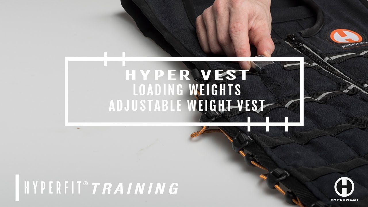 HYPERWEAR | LOADING WEIGHTS INTO HYPER VEST PRO ELITE | WEIGHTED VEST | ADJUSTABLE WEIGHT VEST