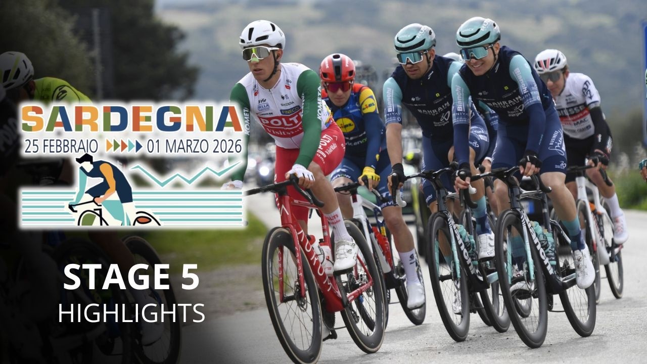 Giro di Sardegna 2026 - Stage 5 Highlights - Last sprint and Filippo Zana crowned