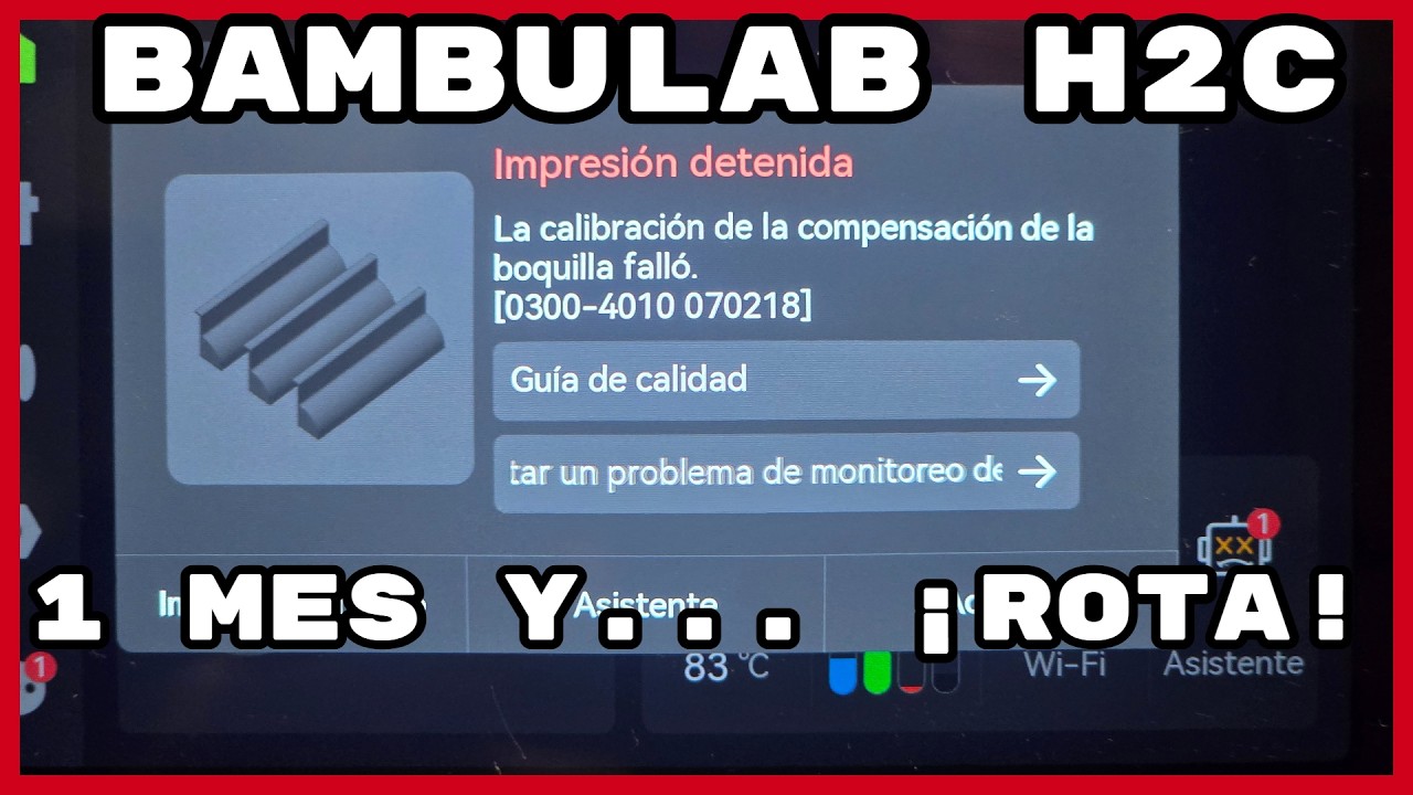 Bambula H2C. 1 mes y ya está rota.