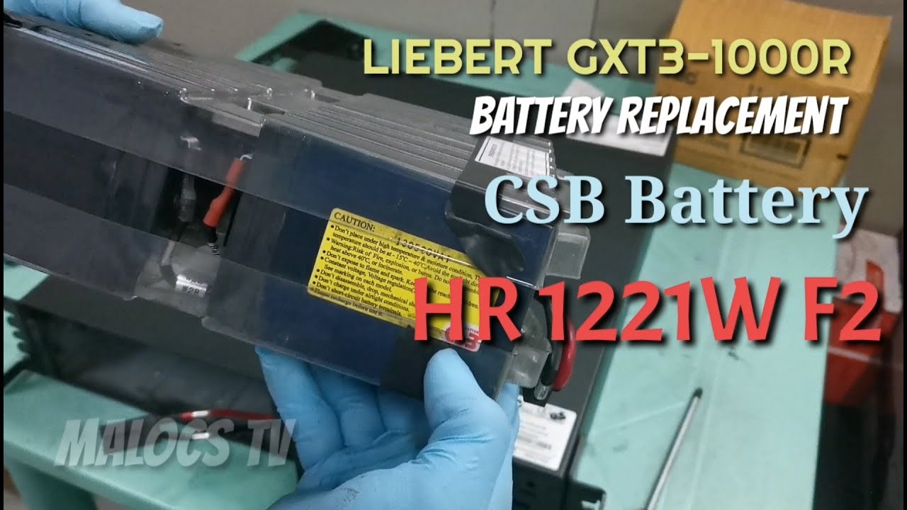Emerson Liebert GXT3-1000R /1000VA UPS.. Charging problem..