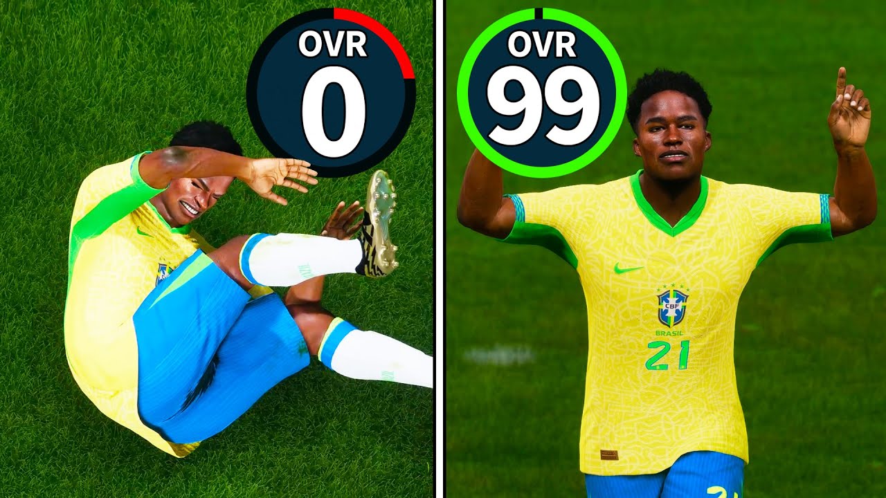 Cada GOL do ENDRICK, Aumenta OVERALL