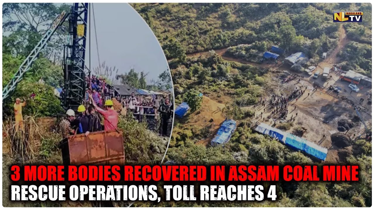 3 MORE BODIES RECOVERED IN ASSAM COAL MINE RESCUE OPERATIONS, TOLL REACHES 4