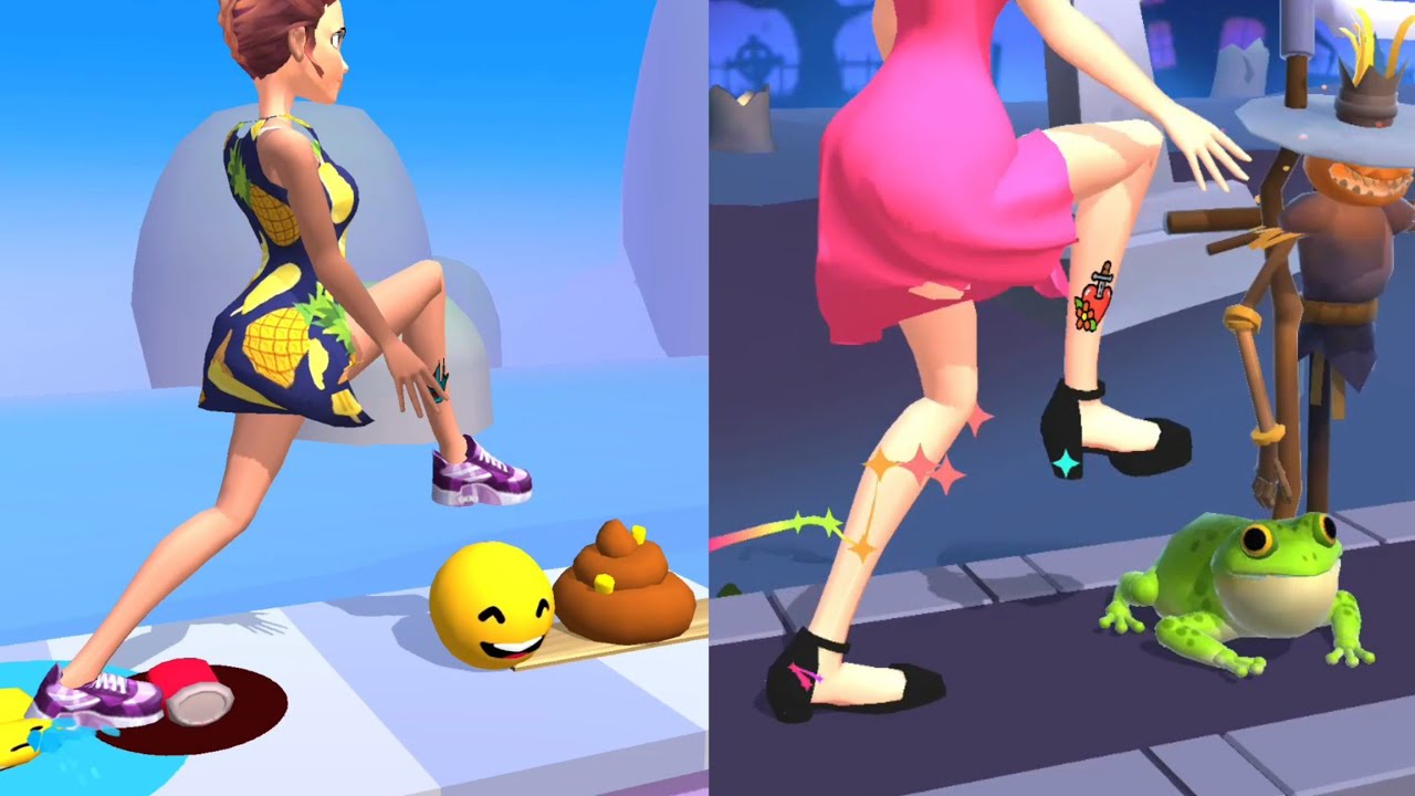 Tippy Toe ASMR Run: Walking Simulator Mobile Game | Android Game | Android Gameplay #13
