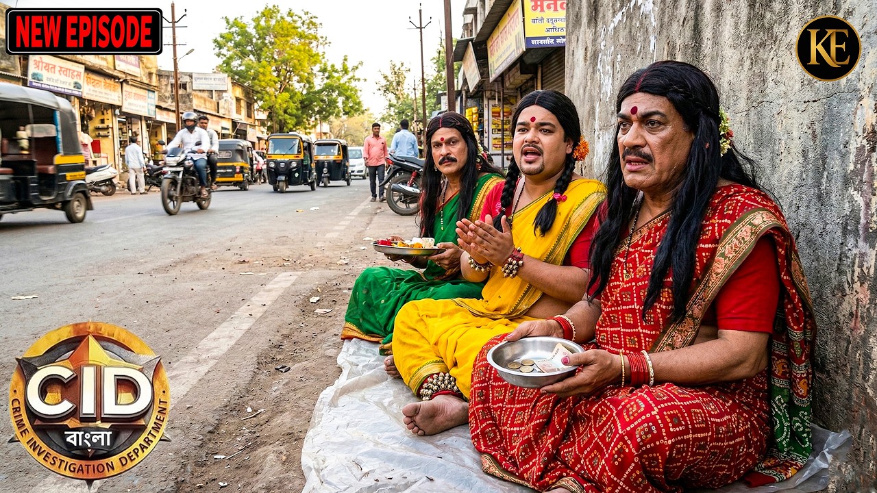 CID দল নিজেদের ছদ্মবেশ বদলে রাস্তার পাশে বসে ভিক্ষা চাইছে।  ।  || CID Bangla||নতুন পর্ব 2026
