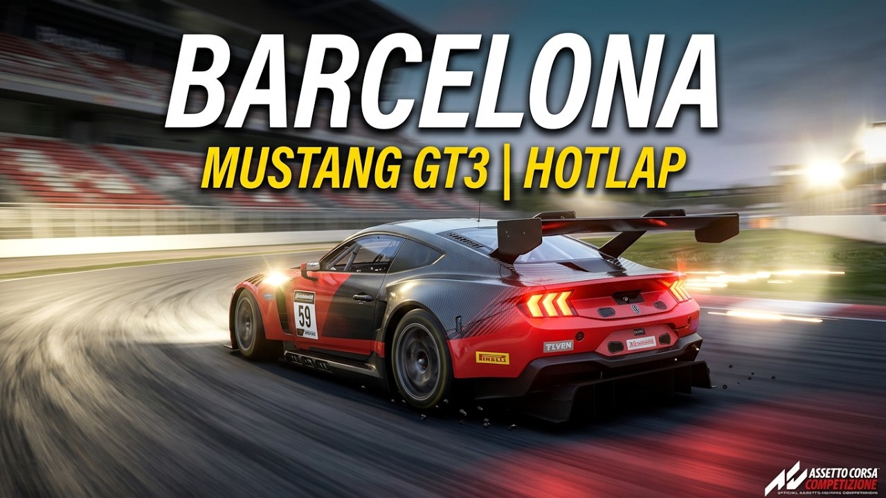 ACC I BARCELONA HOTLAP I FORD MUSTANG GT3