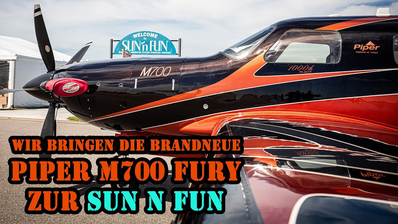 Mit der PIPER M700 FURY zur Airshow !! - SUN N FUN Tour 2024 - Teil 2