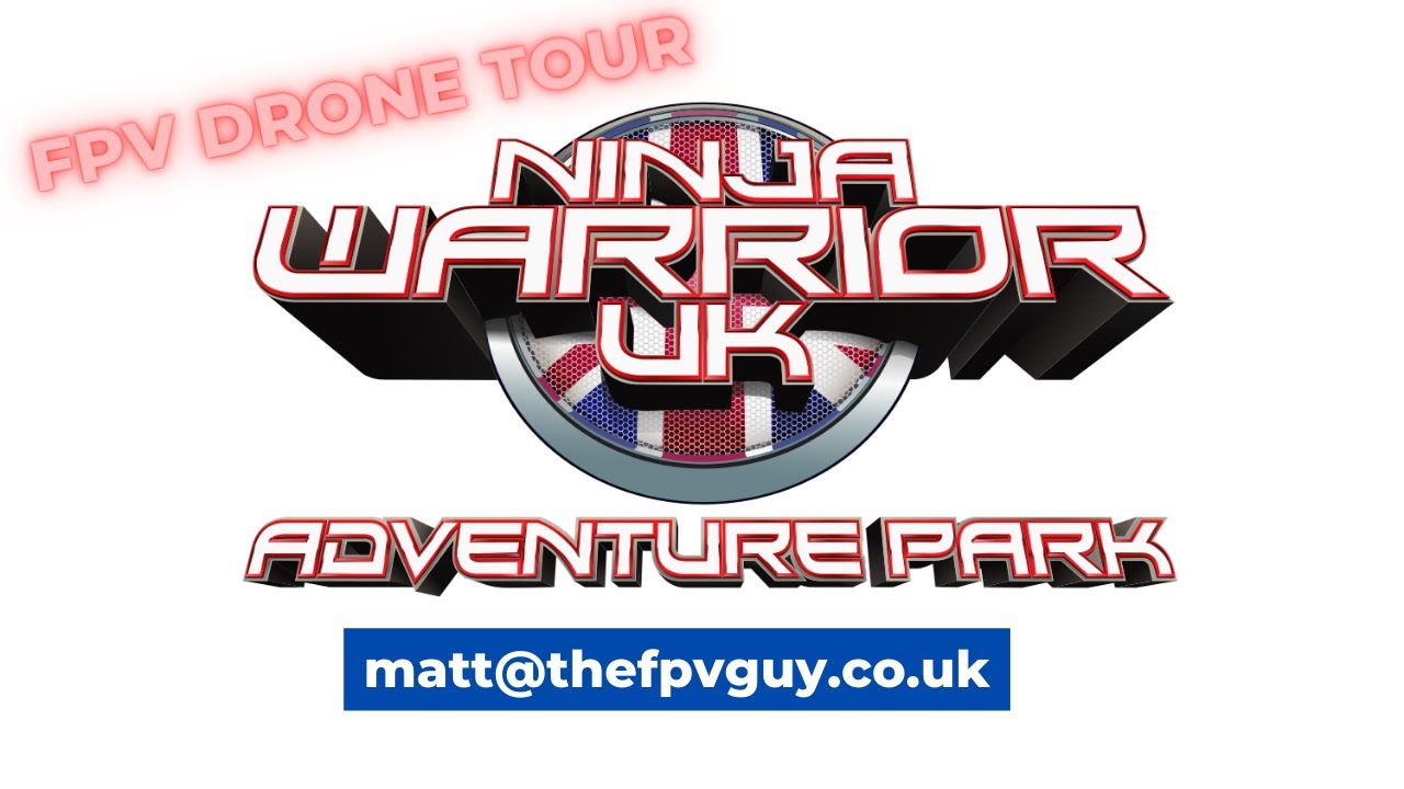 NINJA WARRIOR!  FPV DRONE TOUR!! STOKE-ON-TRENT