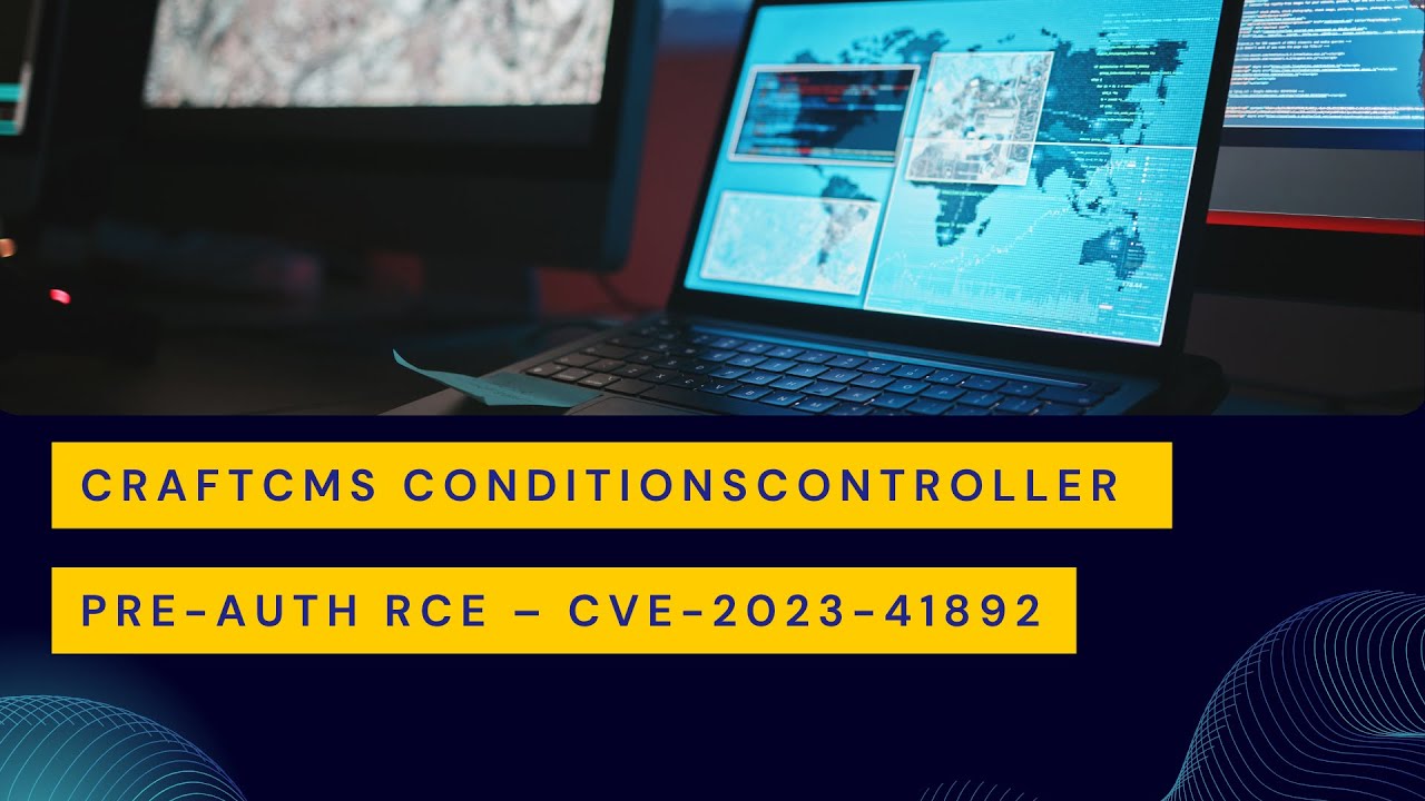 CraftCMS Pre-Auth Remote Code Execution (RCE) – CVE-2023-41892 Explained | #poc #cve #rce #craftcms