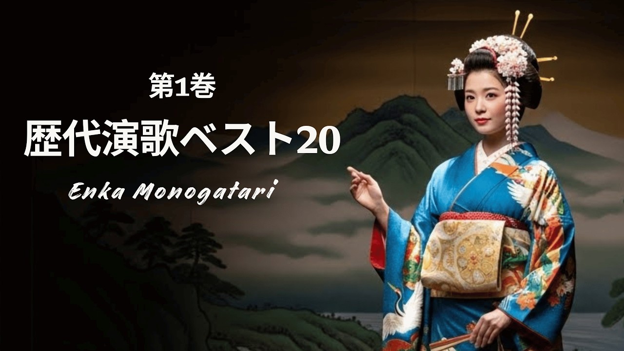 歴代演歌ベスト20  -  第1巻 -  Enka Monogatari